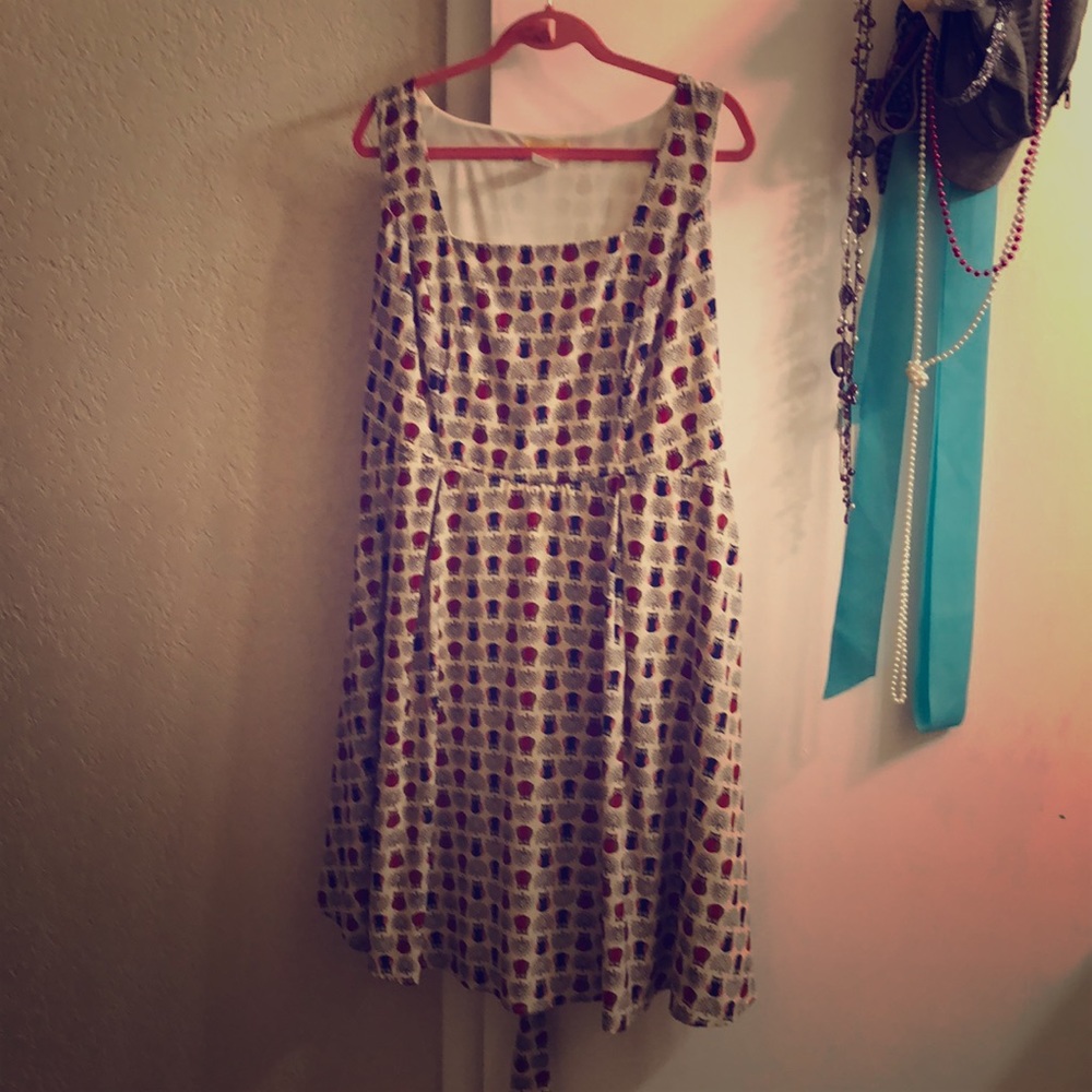 Owl Print Dress